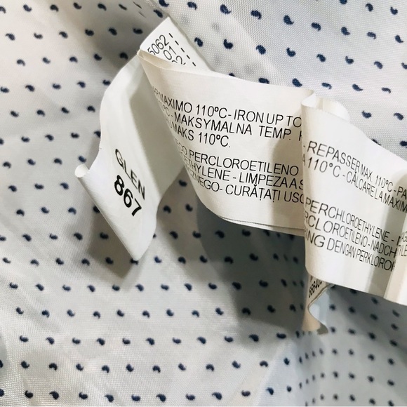 Zara Basic Collection Womens Open Blue Tweed Lined Blazer Suit Jacket Sz M - Picture 9 of 12